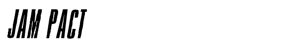 Jam Pact font