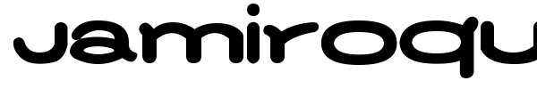 Jamiroquai font