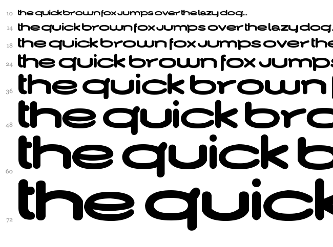 Jamiroquai font waterfall