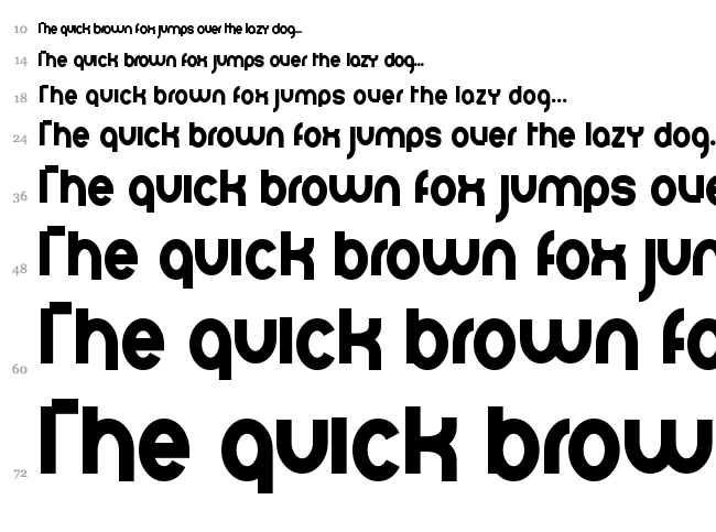 Jenkins font waterfall