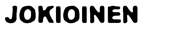 Jokioinen font