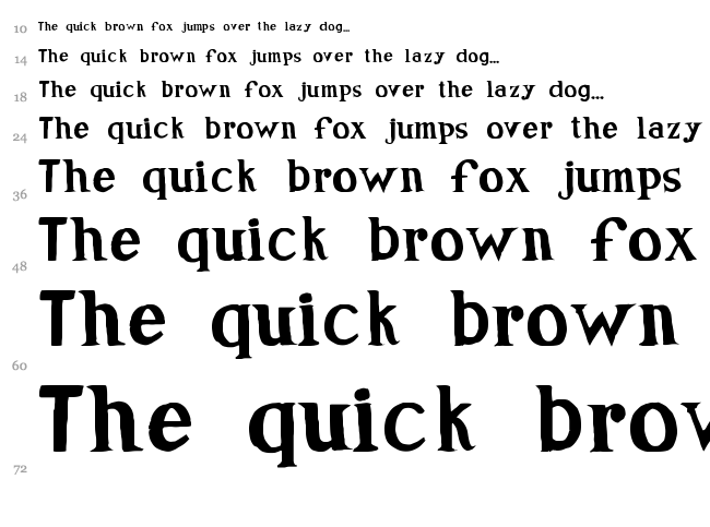 Jose de Oliveira font waterfall
