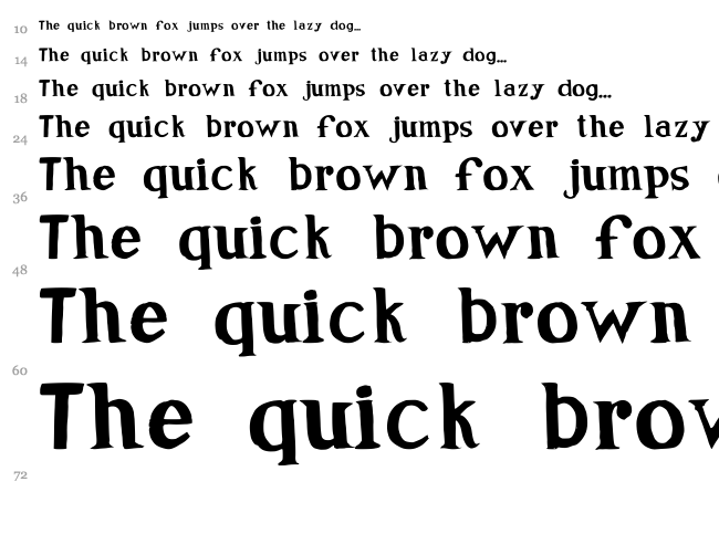 Jose de Oliveira font waterfall