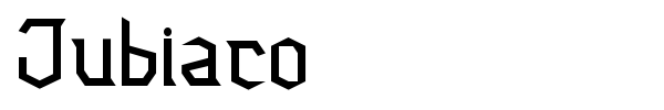 Jubiaco font