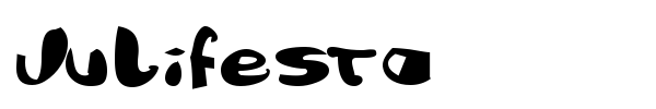 Julifesta font