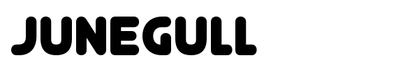 Junegull font