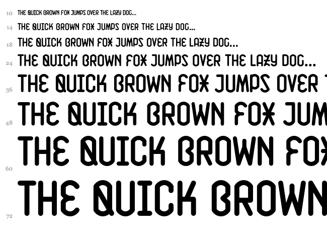 K141 font waterfall