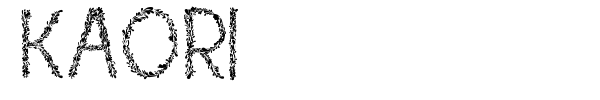 Kaori font