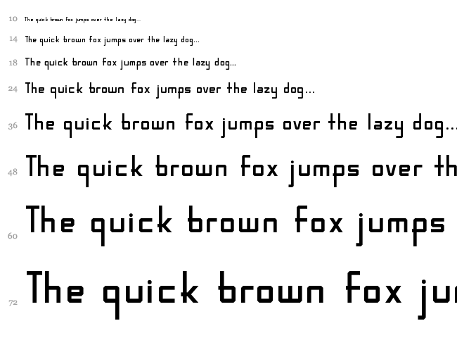 Karpow font waterfall