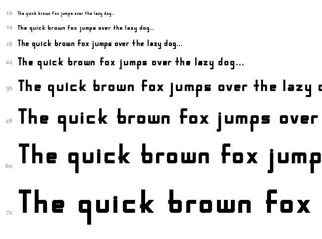 Karpow font waterfall