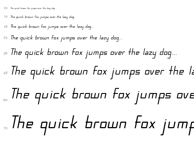 Karpow font waterfall