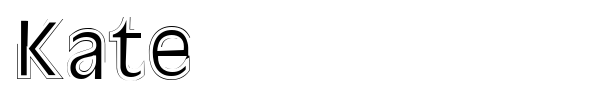 Kate font