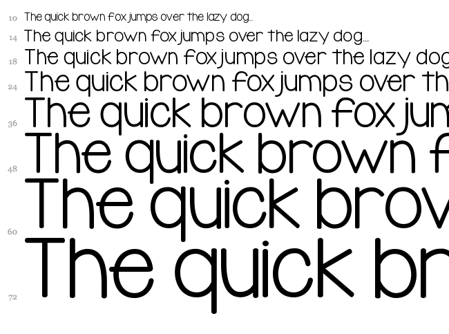 KG Lego House font waterfall