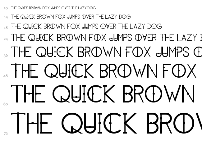 KH Cosan font waterfall