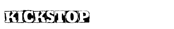 Kickstop font preview