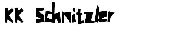 KK Schnitzler font
