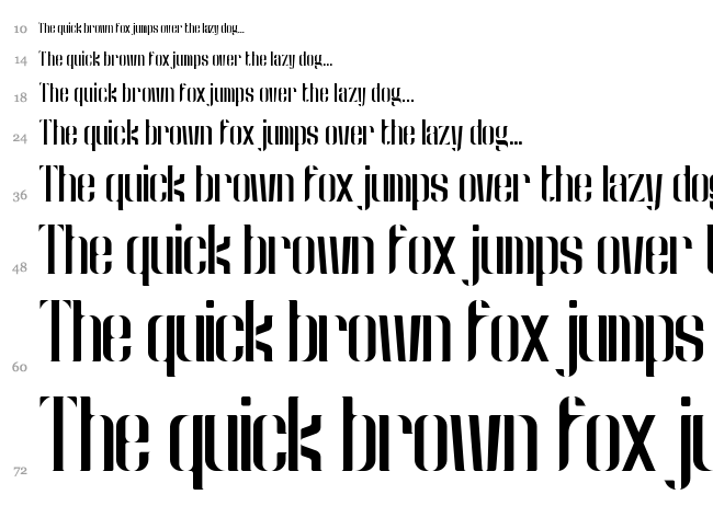 Kong font waterfall