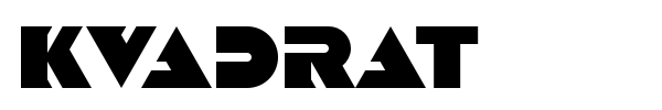 Kvadrat font