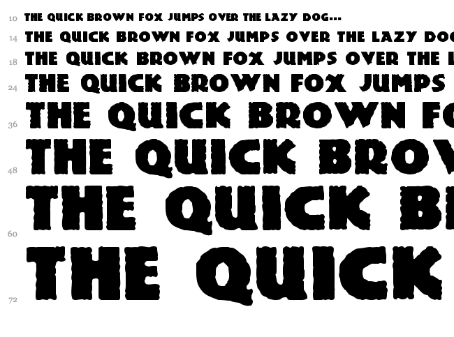 Lemiesz font waterfall