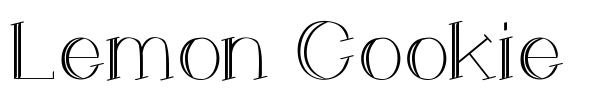 Lemon Cookie font