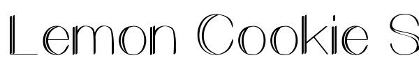 Lemon Cookie Sans font
