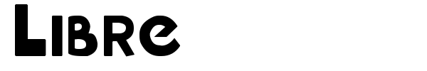 Libre font