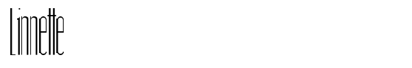 Linnette font