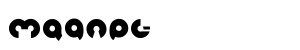 Magnet font