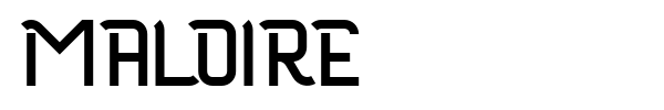 Maloire font