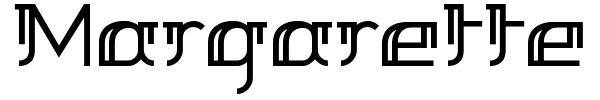 Margarette 01 font