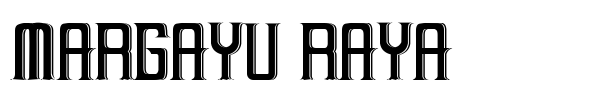 Margayu Raya font