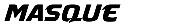 Masque font