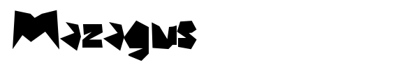 Mazagus font