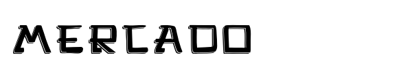 Mercado font