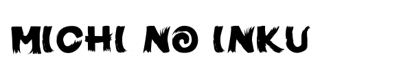 Michi No Inku font