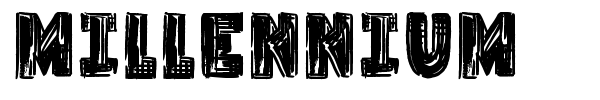 Millennium font