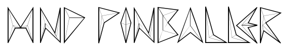 MND Pinballer font