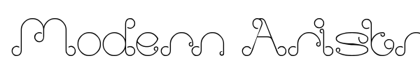 Modern Aristrocrat font
