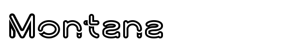 Montana font