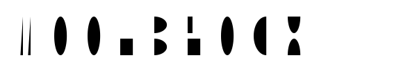 Moonblock font