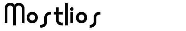 Mostlios font