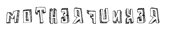 Motherfunker font preview
