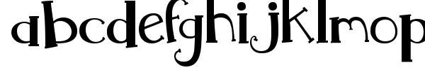 MTF Whimsy font