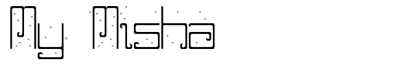 My Misha font