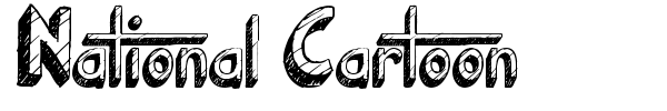 National Cartoon font