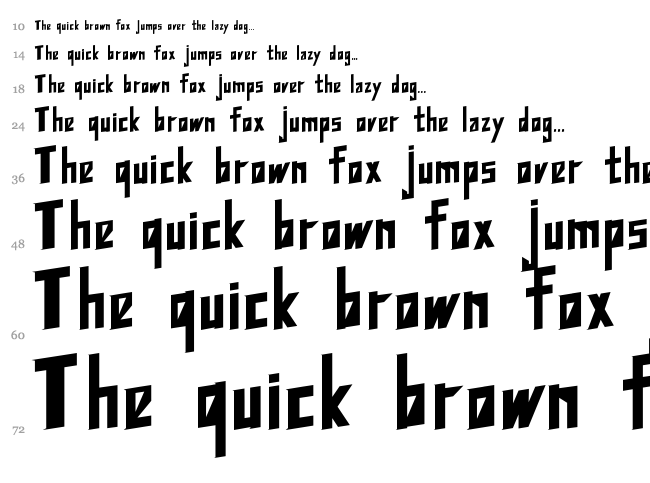 Ncdms font waterfall
