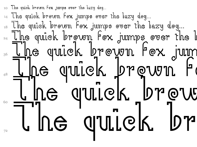 ?e'? font waterfall