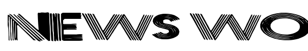 News Worthy font preview