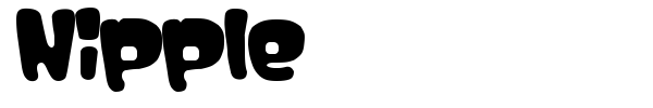 Nipple font