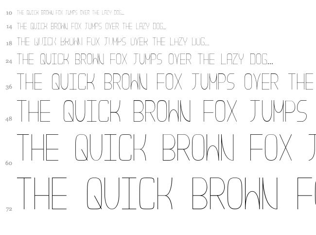 Nouveau Fontdue font waterfall
